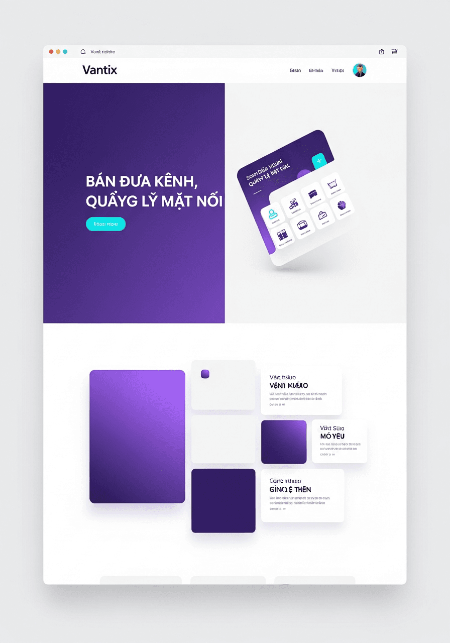 Mẫu Startup/SaaS Landing Page