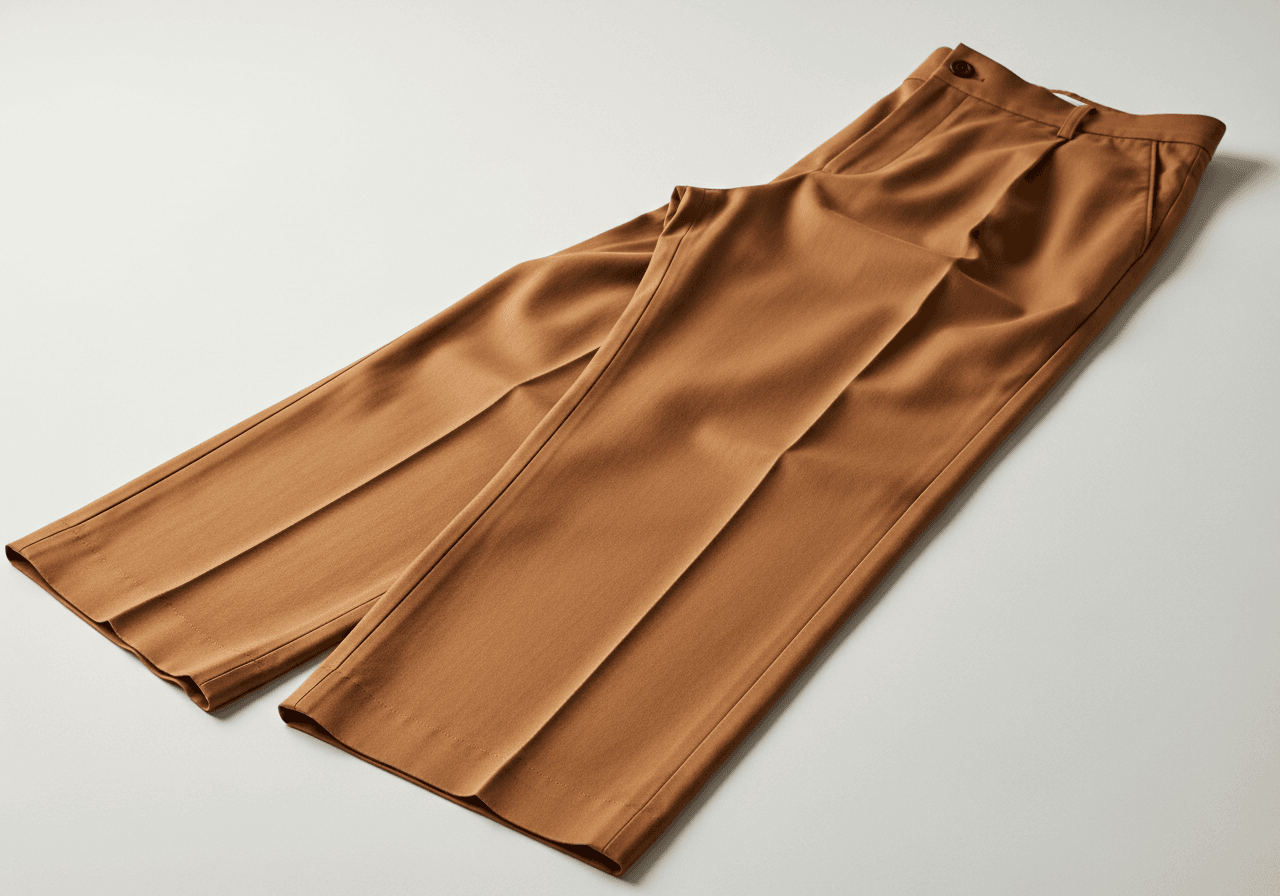 Quần Ống Rộng Cotton