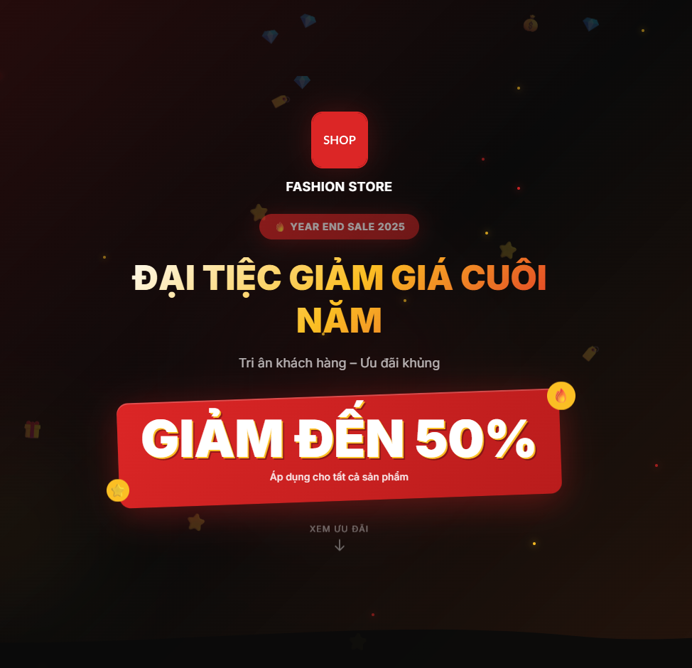 Mẫu thiệp Typographic Bold